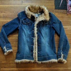 Billabong Jean jacket with fur